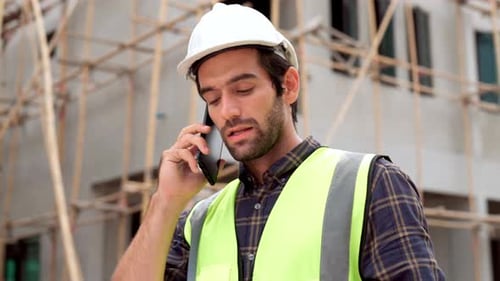 imágenes de un trabajador de la construcción, ingeniero conceptual, capataz, civil, trabajador trabajando en una obra de construcción.