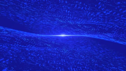 Abstract Digital Data Network Connection Technology 4k Business Form Background Loop