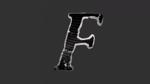 Grunge Sketch Typography Reveal Animation