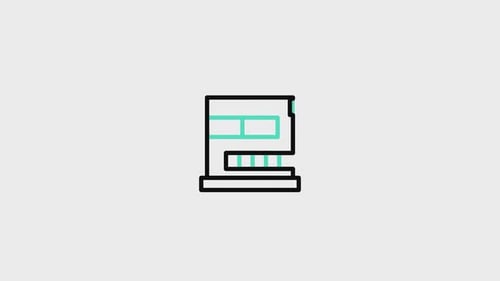 Modern House Animated Icon