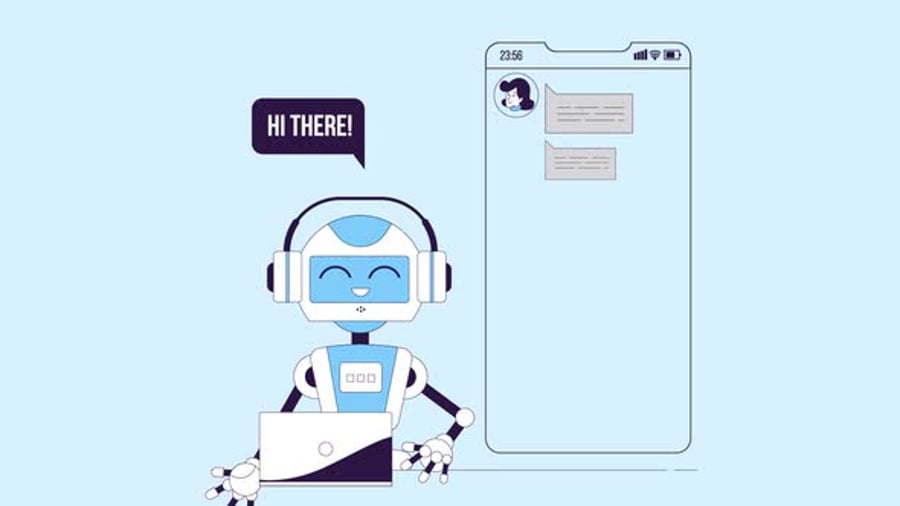 Chatbot Ai Background, Backgrounds Motion Graphics ft. ai chatbot & ai ...