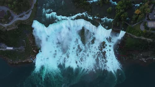 Aerial view of American Fall