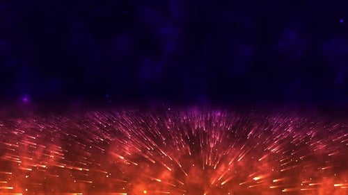 Abstract Digital Particle Wave And Light Abstract Background