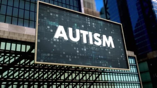 Autism Big City Type Trend Modern Background