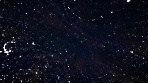 Dark Glittering Particles Animation Background