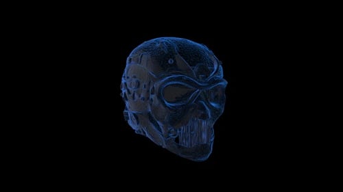 Visualización de Ai Cyber Skull
