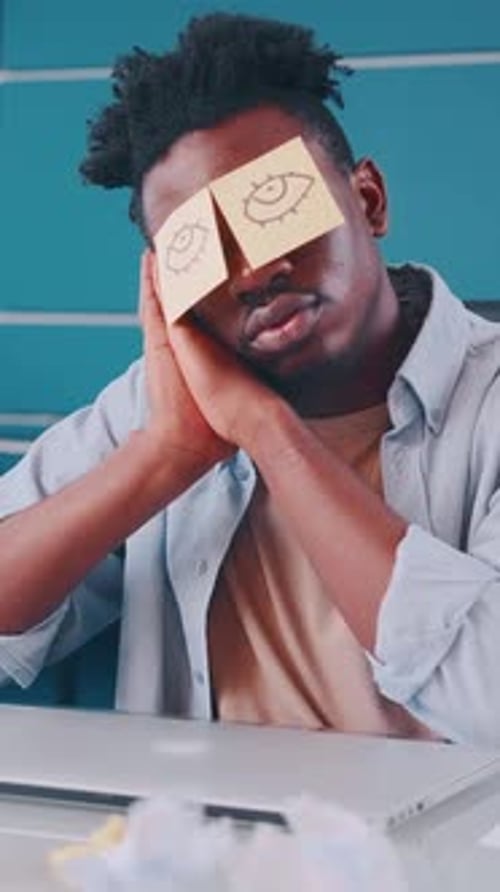 Creative Way to Stay Awake During a Long Workday at Home Office