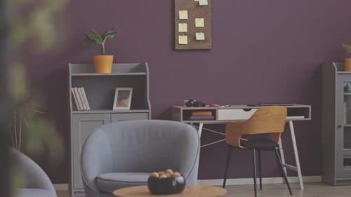 Stylish Living Room with Contemporary Furniture