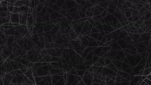 Black Geometric Background From Lines