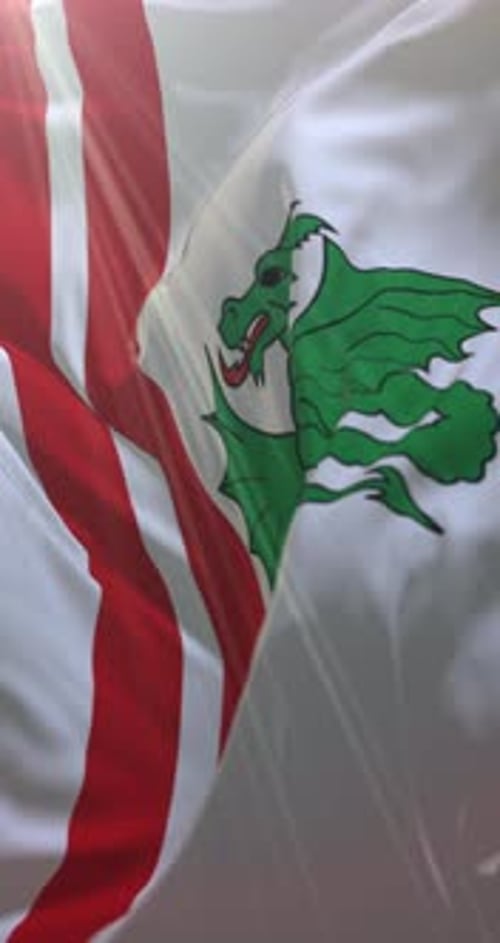 Drapeau du comté de Garwolin