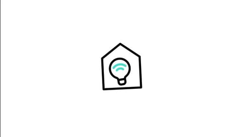 Animiertes Smart Light-Symbol