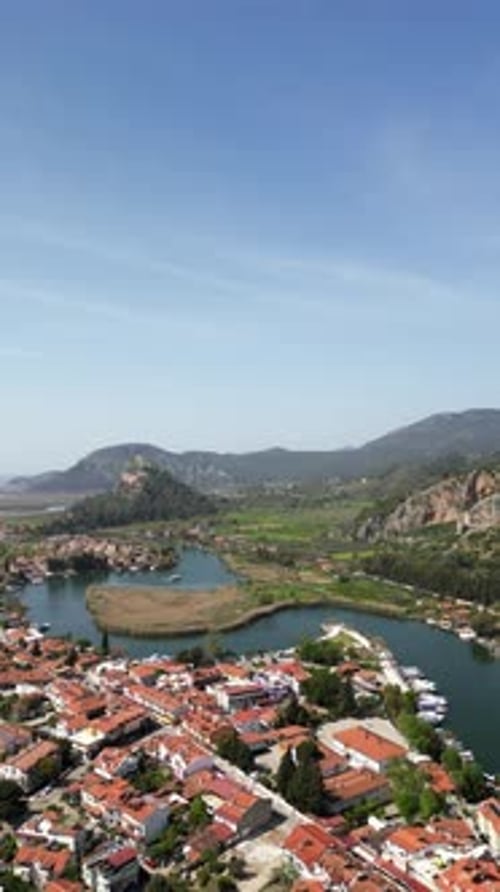 Dalyan Turkey Aerial Landscape View