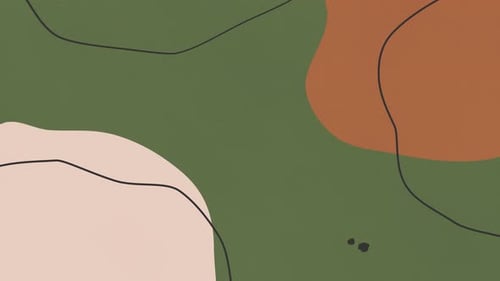 Multicolor Digital Abstract Pattern Animated Background