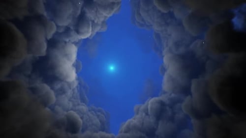 Dark Night Clouds 03 HD