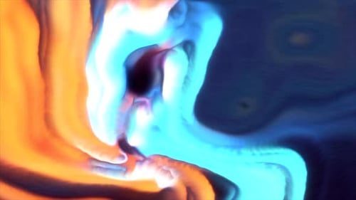 Aquarelle lumineuse floue