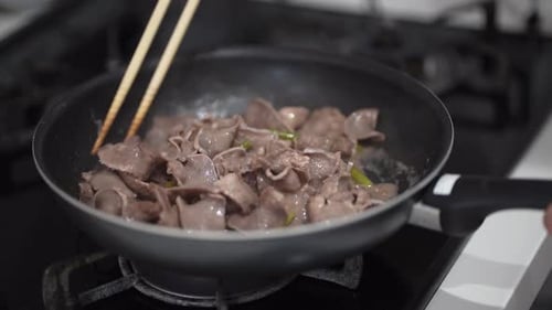 How to grill pork tongue