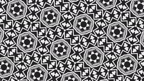 Fond d'animation de motifs isométriques fluides | Fond de motifs de récompenses