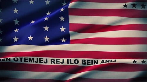 Waving American Flag Background for Patriotic Events