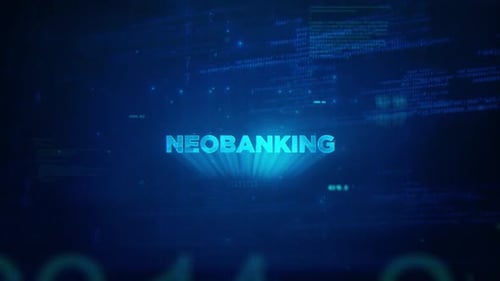 Futuristic Digital Code Text Title Reveal