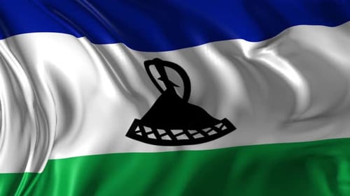 Flagge von Lesotho