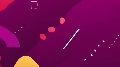 Abstract Fluid Shapes Background Animation with Organic Movement