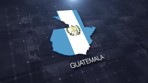 Guatemala Map Displaying