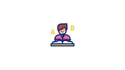 Reading Animated Icon