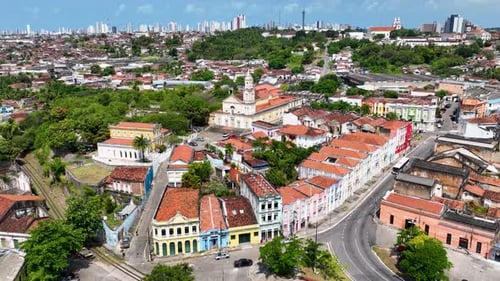Centro histórico da cidade de João Pessoa, no estado brasileiro da Paraíba.