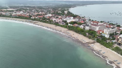 Flugbild von Pangandaran