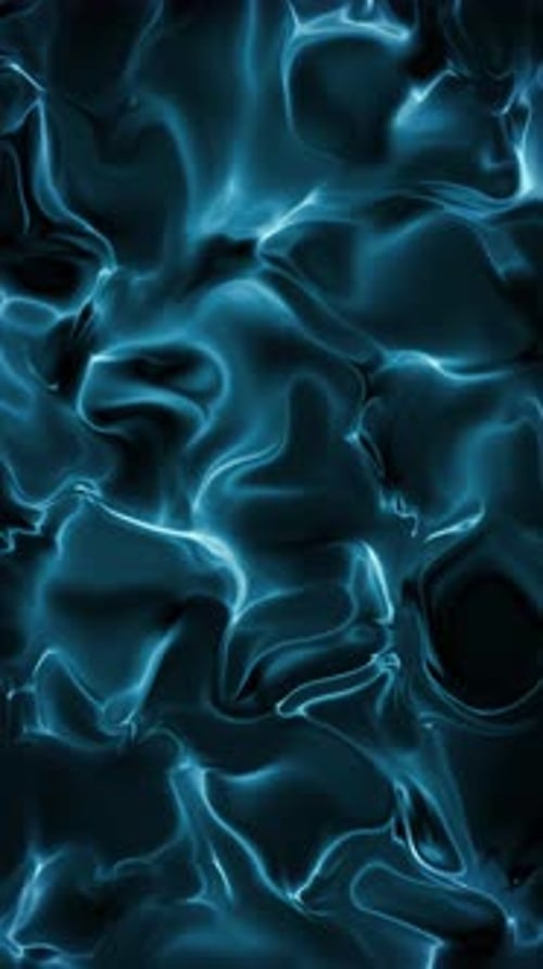 Deep Blue Ocean Water Abstract Background Loop