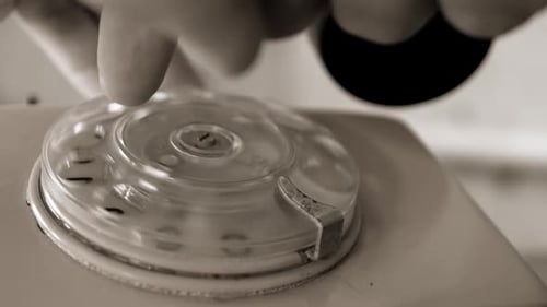 Old Rotary Dial Telephone