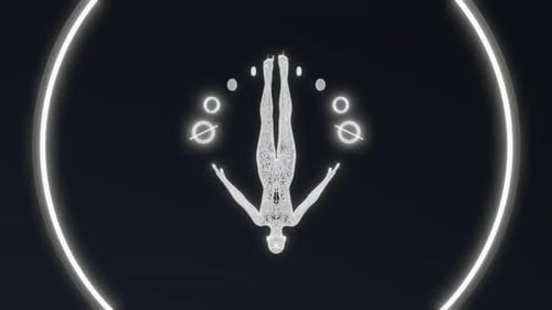 Human After Burn 3D Loops 4K