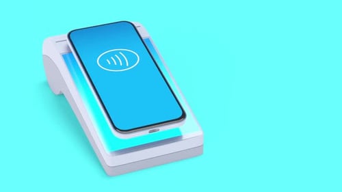 Contactless Mobile Payment via Smartphone with POS Terminal