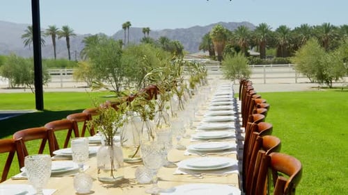 Party Wedding day event organization table setting decor for luxury event, catering outdoor garden