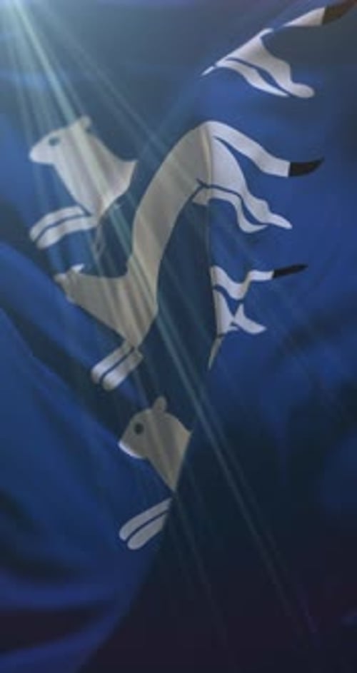Drapeau de la région d'Ostrobotnie du Sud