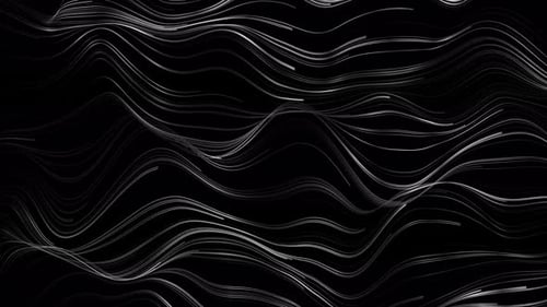Dynamic Abstract Wavy Lines Flowing Seamless Background