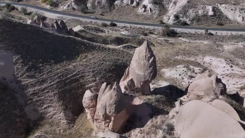 Unique Rocks In Goreme National Park