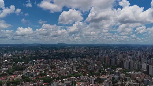 Curitiba Skyline Modern Tower Cluster Curitiba Downtown Curitiba Brazil City View Brazil Panorama...