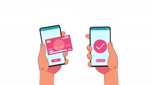 Online Payment Animation 4K On Alpha