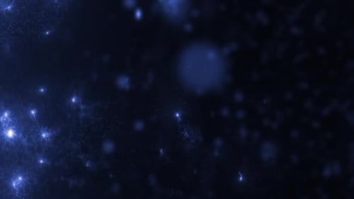 Blauer Neuro-Hintergrundschleife