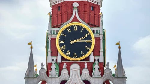 Zeitraffer des Uhrenturms