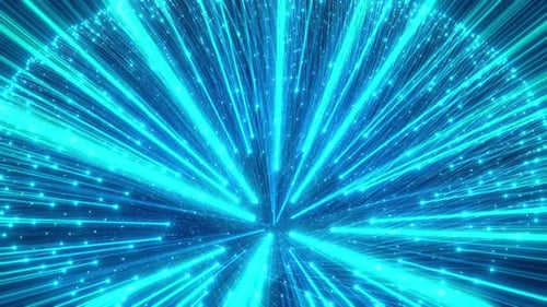 fiber optic cables data transfer high-speed. artificial intelligence brain deep learning AI abstract