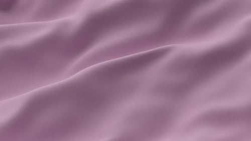 Tissu en soie pastel en soie, tissu ondulé rose doux, animation 3D, texture ondulée liquide satinée lisse