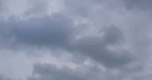 4k video Timelapse view of the moving cloud in blue sky. Beautiful sky with clouds background in tim