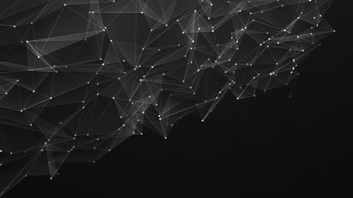 Abstract Geometric Plexus Network Connections Background Loop