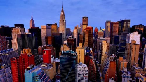 Breathtaking And Beautiful View Of New York City Skyline