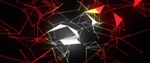 Dynamic Abstract Plexus Network Animation Background