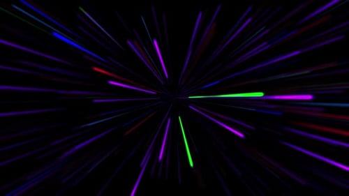 Coloured Lines Animation
