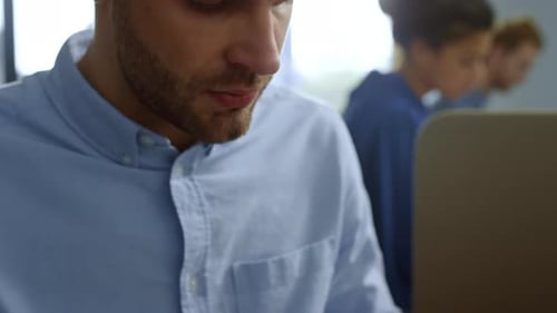 Business Man Hands Writing Diary Tasks in Notebook. Serious Businessman Making Notes