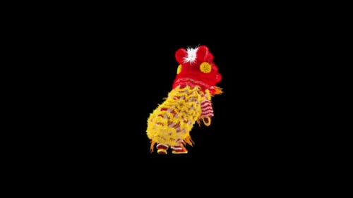 113 Northern Soul Lion Dancing Chinese New Year HD